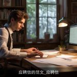 应聘信的范文_应聘信