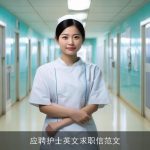 应聘护士英文求职信范文