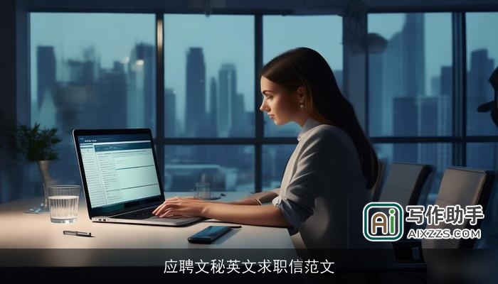 应聘文秘英文求职信范文