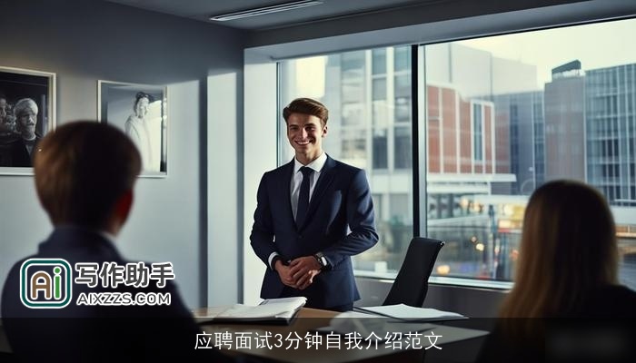 应聘面试3分钟自我介绍范文