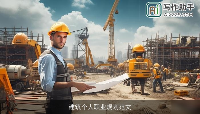 建筑个人职业规划范文