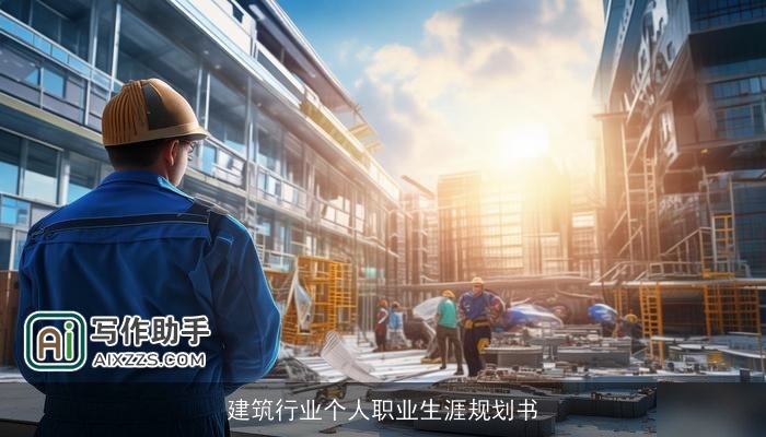 建筑行业个人职业生涯规划书