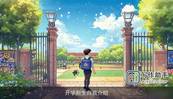 开学新生自我介绍