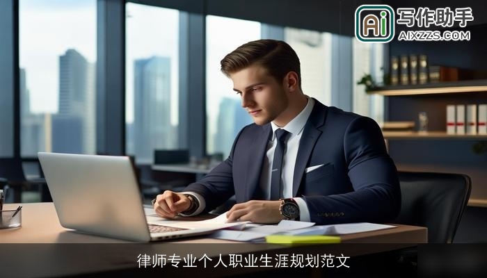 律师专业个人职业生涯规划范文