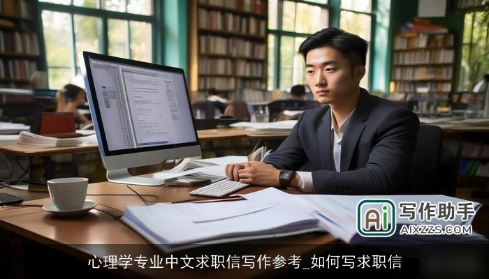 心理学专业中文求职信写作参考_如何写求职信