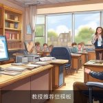 教授推荐信模板