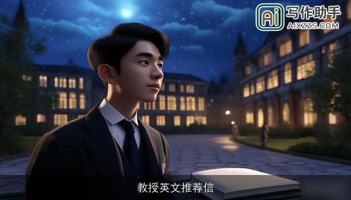 教授英文推荐信