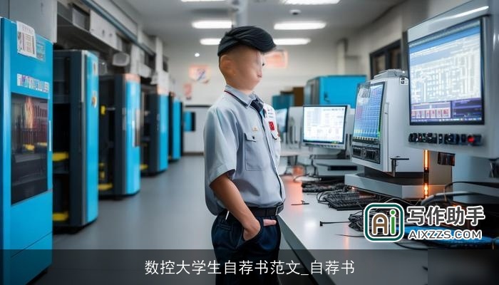 数控大学生自荐书范文_自荐书