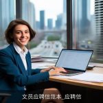 文员应聘信范本_应聘信