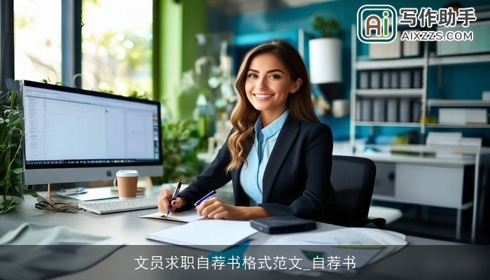 文员求职自荐书格式范文_自荐书