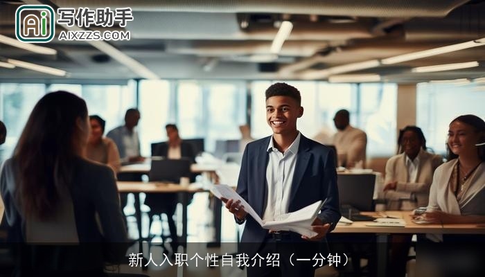新人入职个性自我介绍（一分钟）