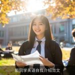 新同学英语自我介绍范文