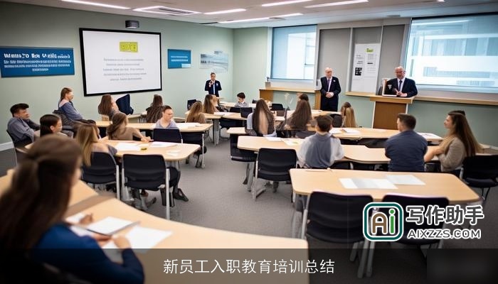 新员工入职教育培训总结