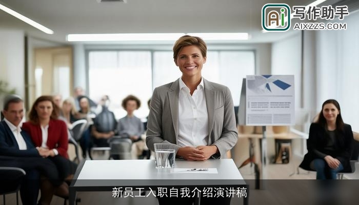 新员工入职自我介绍演讲稿