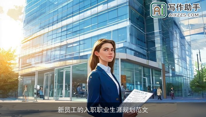 新员工的入职职业生涯规划范文