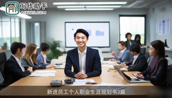 新进员工个人职业生涯规划书3篇