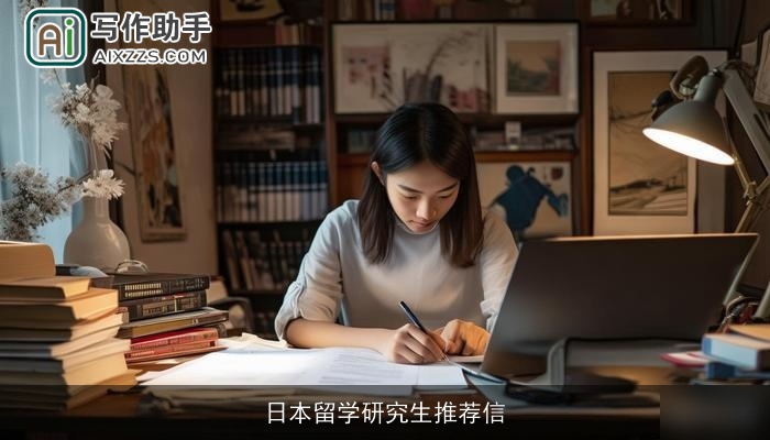 日本留学研究生推荐信