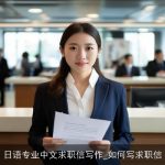 日语专业中文求职信写作_如何写求职信