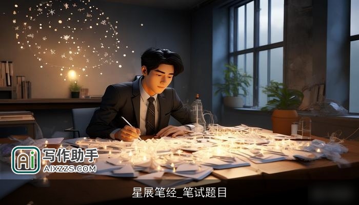 星展笔经_笔试题目