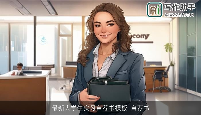 最新大学生实习自荐书模板_自荐书