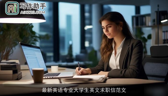最新英语专业大学生英文求职信范文