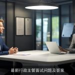 最新行政主管面试问题及答案