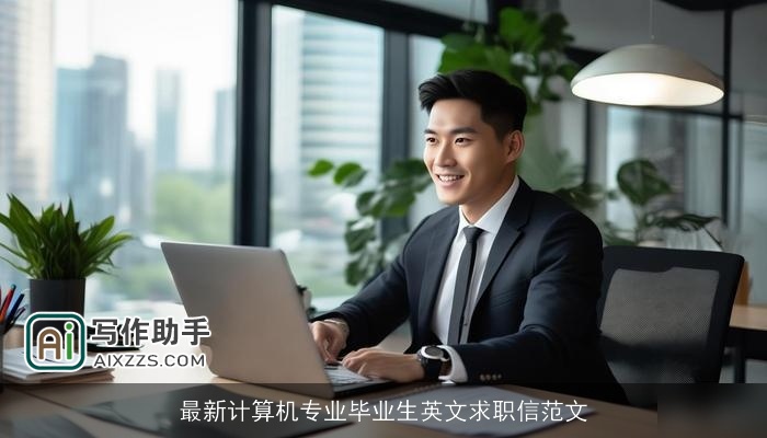 最新计算机专业毕业生英文求职信范文