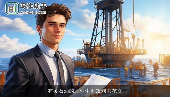 有关石油的职业生涯规划书范文