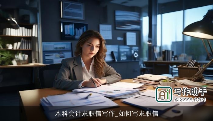 本科会计求职信写作_如何写求职信