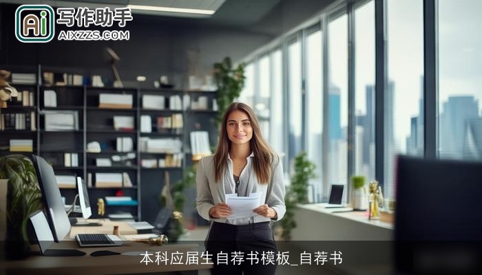 本科应届生自荐书模板_自荐书