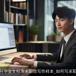 本科毕业生标准求职信写作样本_如何写求职信