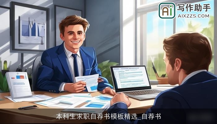 本科生求职自荐书模板精选_自荐书