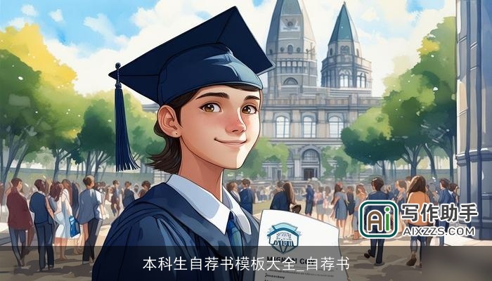 本科生自荐书模板大全_自荐书