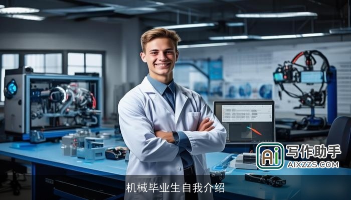 机械毕业生自我介绍