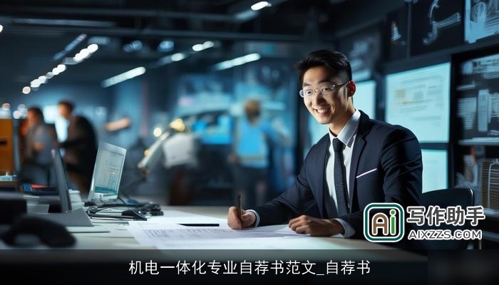机电一体化专业自荐书范文_自荐书