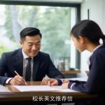 校长英文推荐信