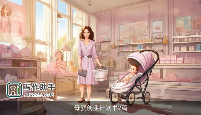 母婴创业计划书2篇
