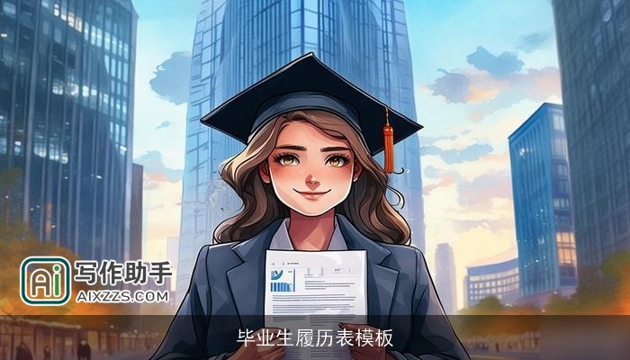毕业生履历表模板