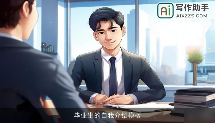 毕业生的自我介绍模板