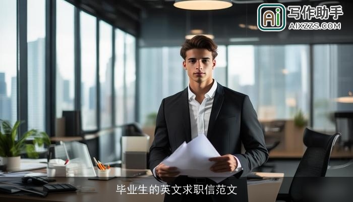 毕业生的英文求职信范文