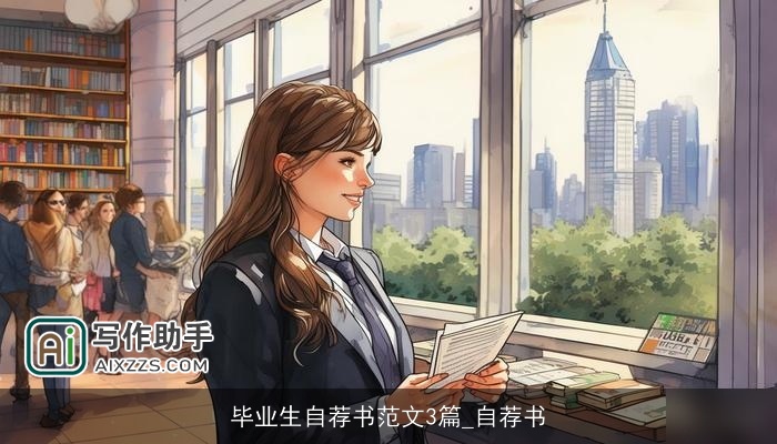 毕业生自荐书范文3篇_自荐书