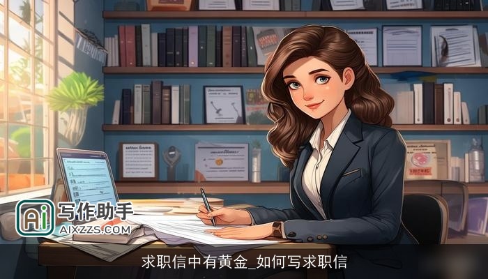 求职信中有黄金_如何写求职信