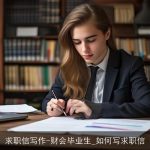 求职信写作-财会毕业生_如何写求职信