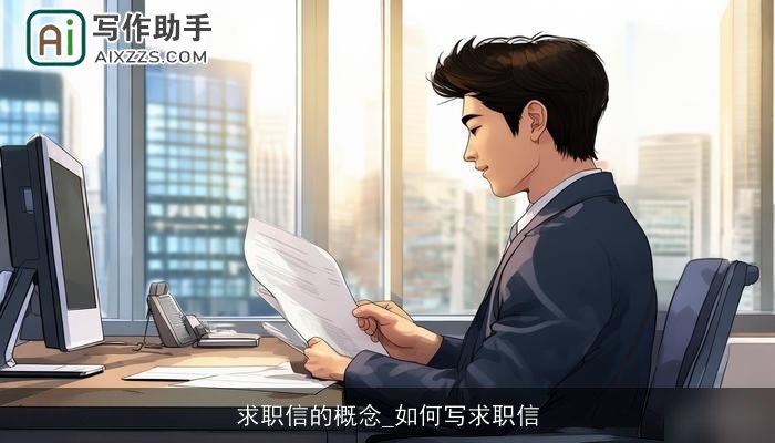 求职信的概念_如何写求职信