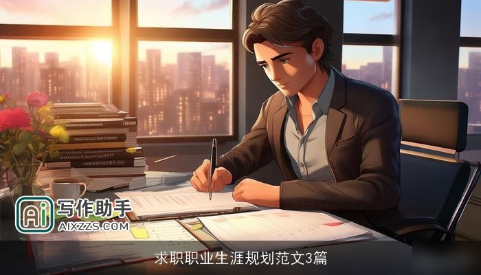 求职职业生涯规划范文3篇