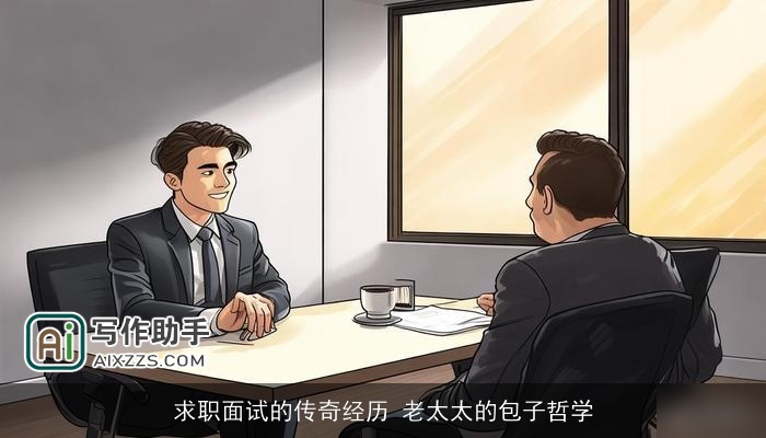求职面试的传奇经历 老太太的包子哲学