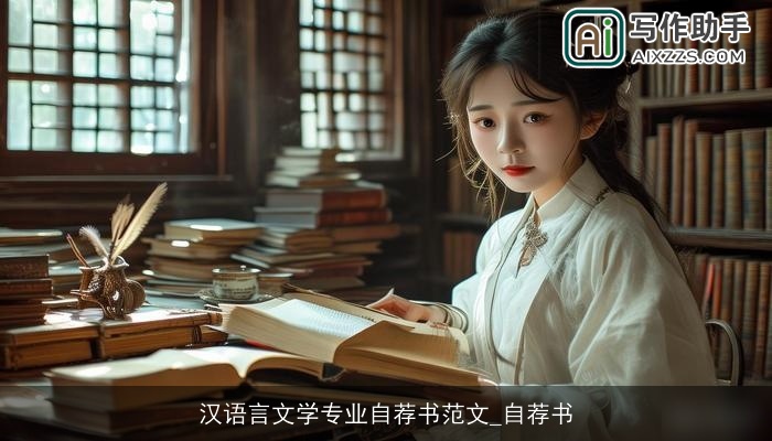 汉语言文学专业自荐书范文_自荐书