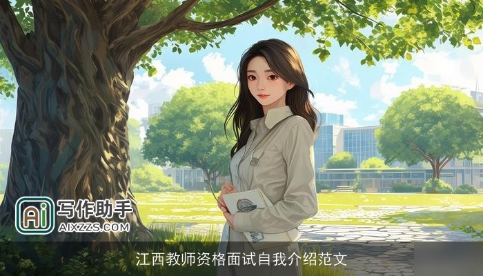 江西教师资格面试自我介绍范文