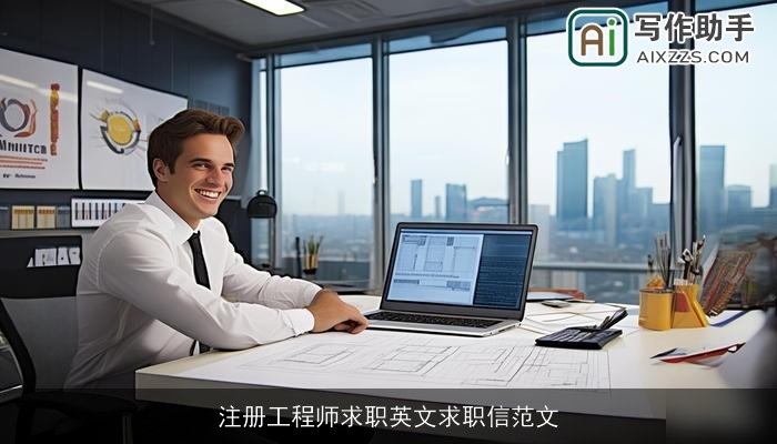注册工程师求职英文求职信范文