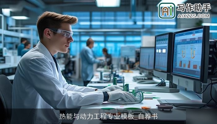 热能与动力工程专业模板_自荐书